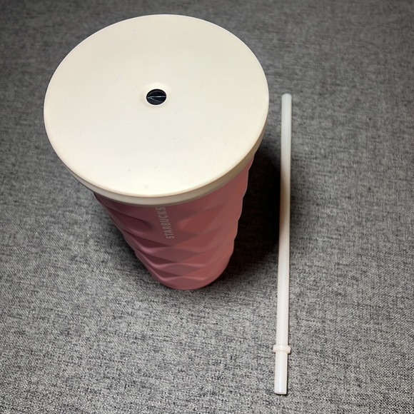 Starbucks Light Pink ss Pineapple tumbler - Picture 2 of 4